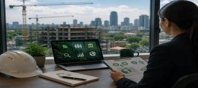 HSE professional supports ESG with environment, social, and governance tasks.