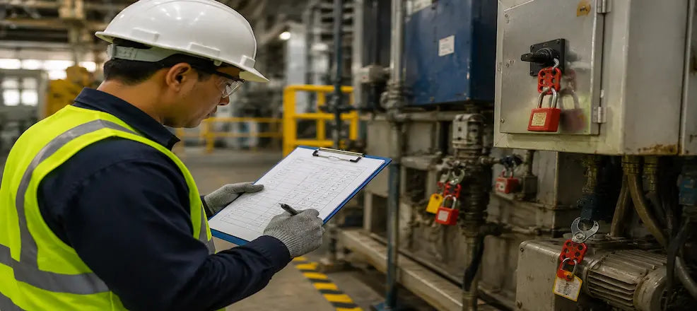 Lockout Tagout Inspection Checklist for HSE Officers and Site Managers ...